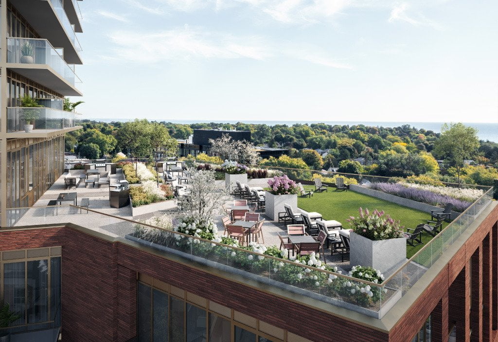 Residences at Bluffers Park Roof